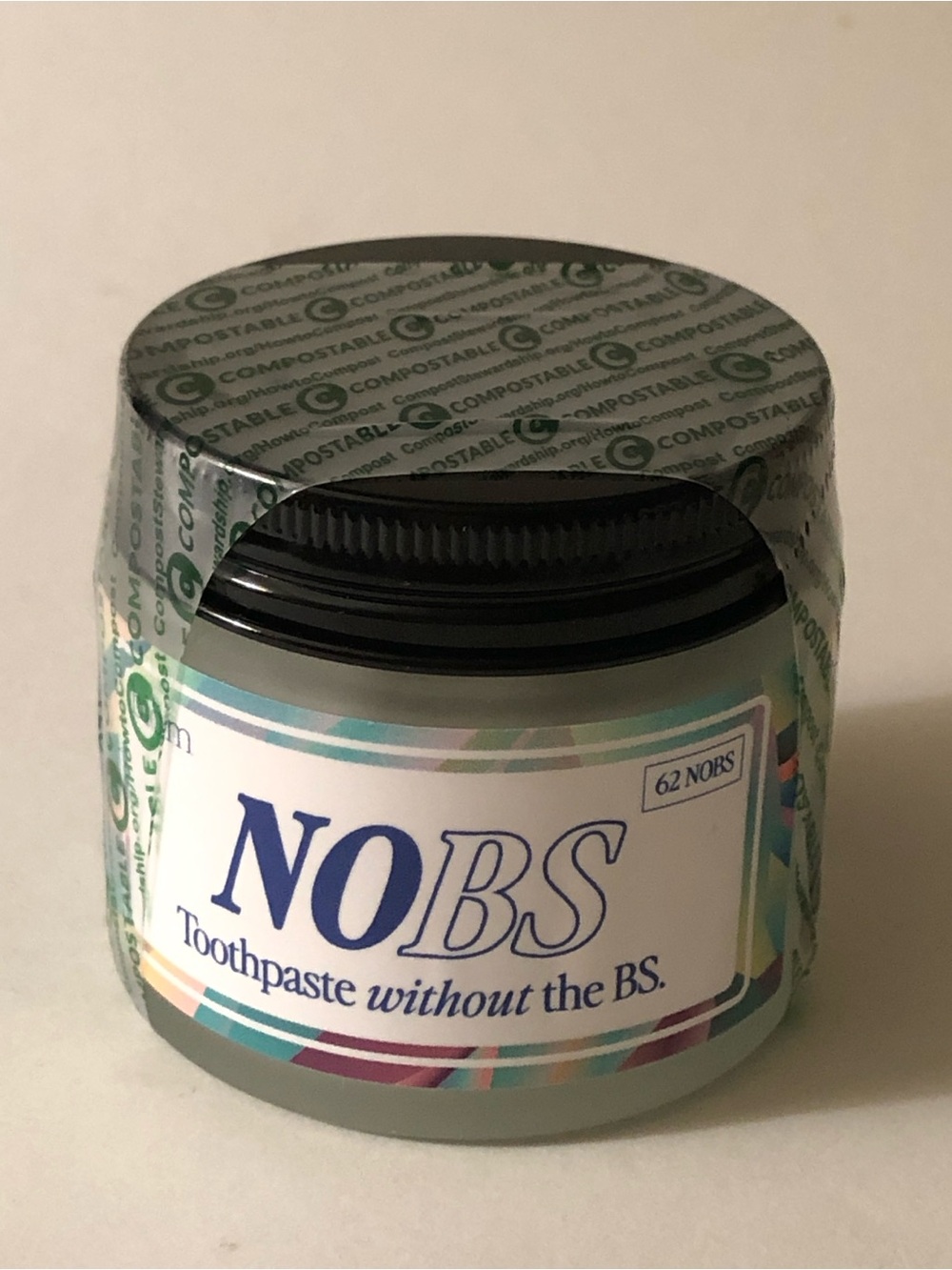 Nobs Nano-Hydroxyapatite Toothpaste Tablets — 62 Count